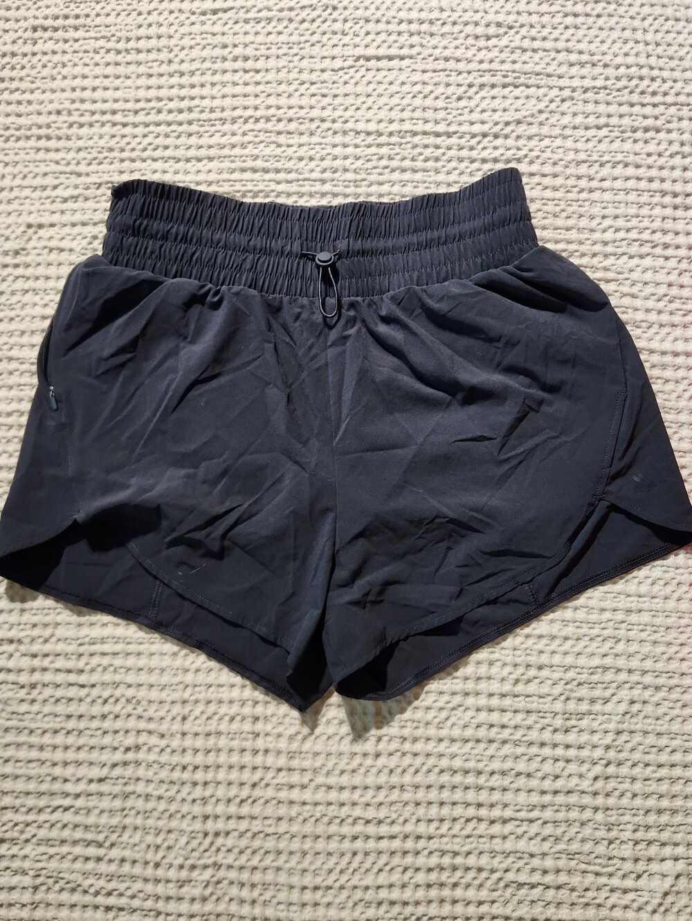 all in motion Women’s Athletic Shorts — Black and Hot Pink - Picture 3 of 5